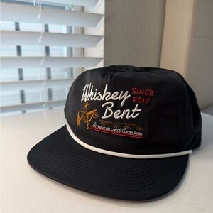 Black Whiskey Bent Cap
